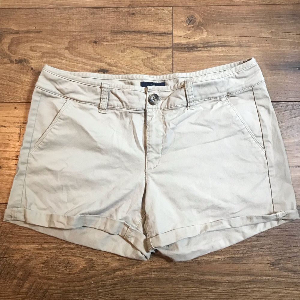 American Eagle Khaki Shorts